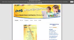 Desktop Screenshot of ims-hinterbruehl.at